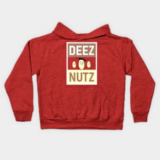 DEEZ NUTZ SMILE Kids Hoodie